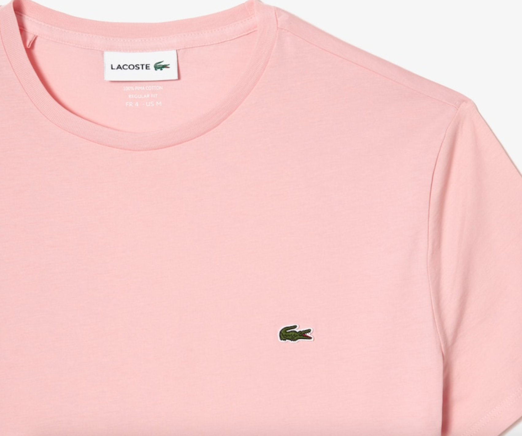 T-shirt rose pale TH6709 KF9