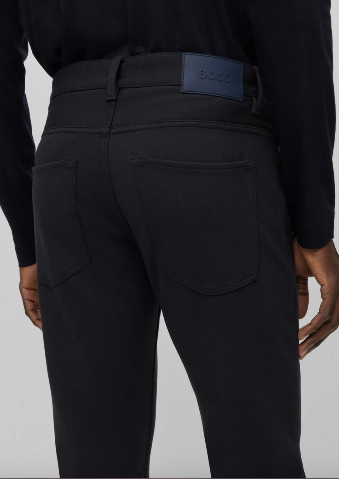 Pantalon slim fit en jersey